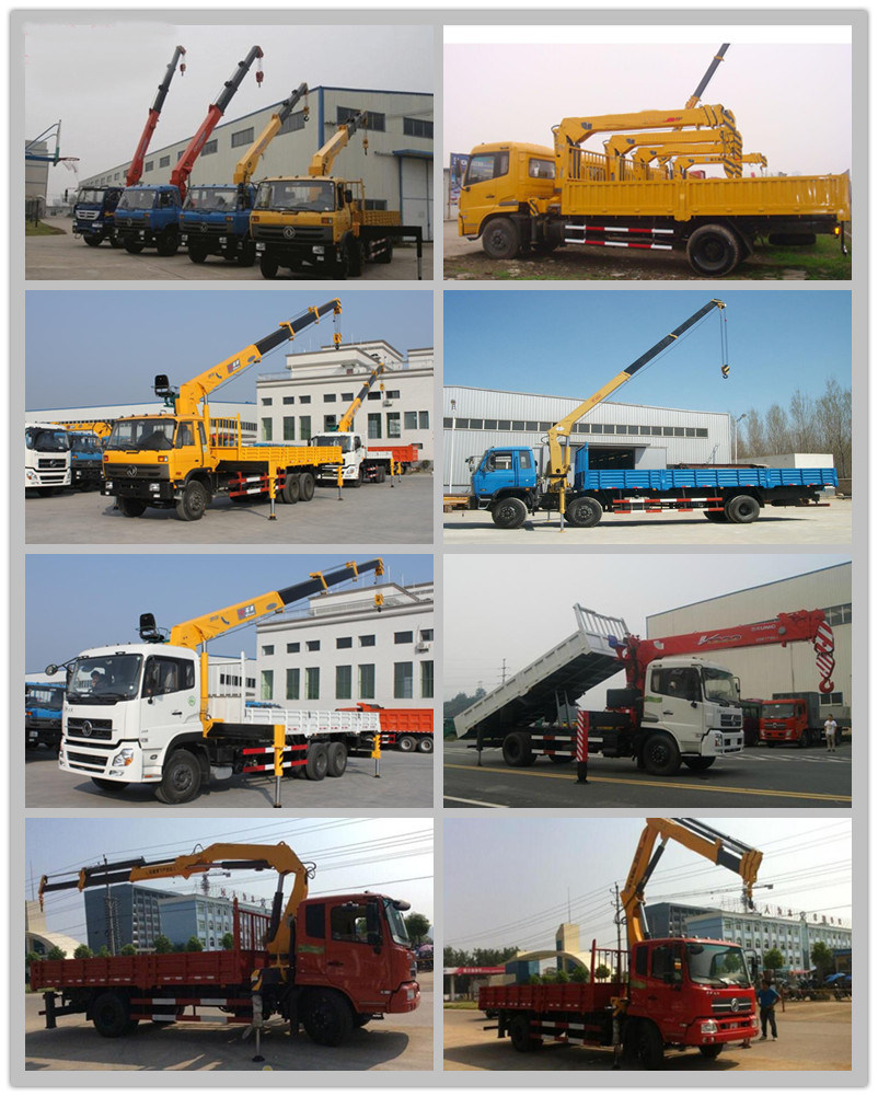 3.2 Tons Mini Telescopic Boom Truck Mounted-Crane