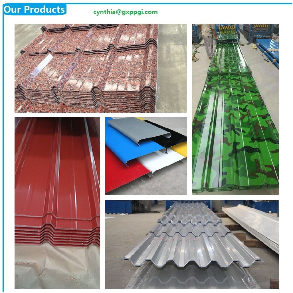 Color Pre-Painted Stainless Galvanized Steel Sheets in Coils PPGI PPGL
