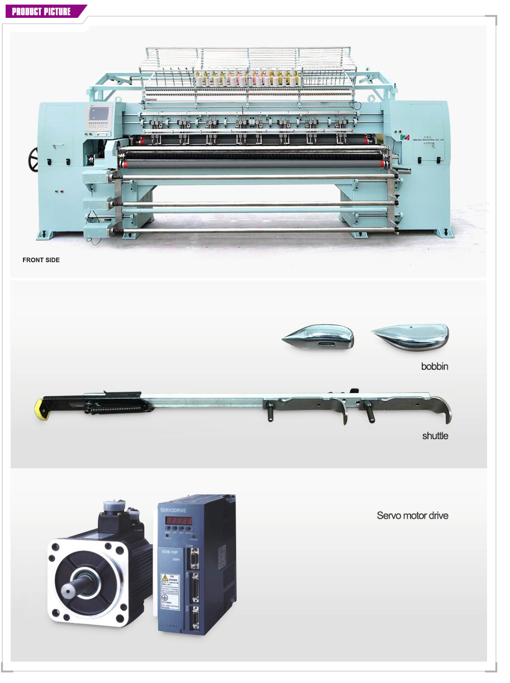 New Design Multi Needle Quilting Embroidery Machine