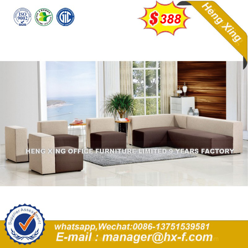 Factory Wholesale Price Modern Living Room Leather Office Sofa (HX-268)