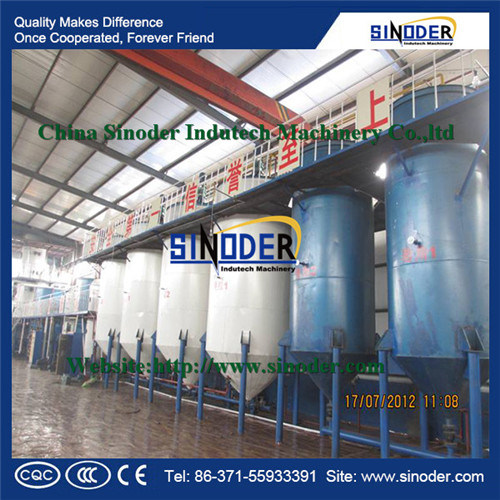 100tpd Sunflower Oil Refinery Equipment