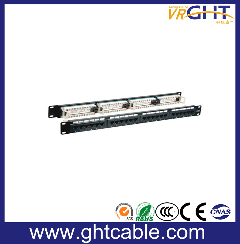 UTP Cat5e 24port Patch Panel