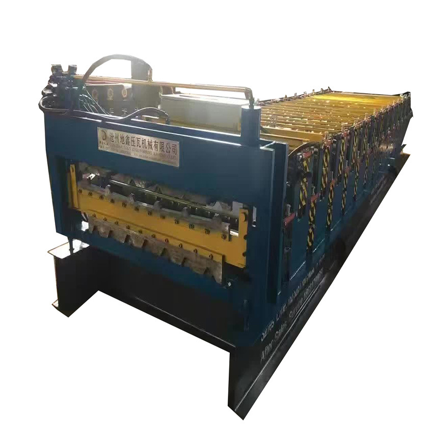 2-Stage Roof Panel Roll Forming Machine
