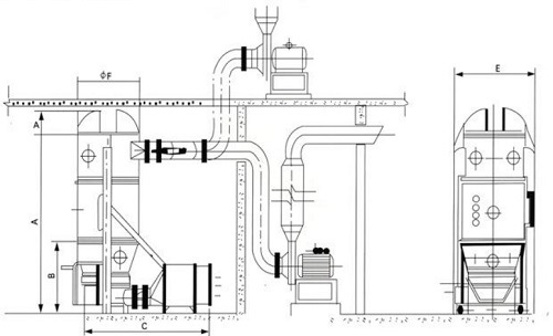 Vertical Fluid Bed Dryer for Laundry Powder