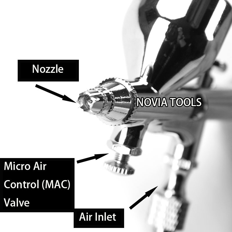 Iwata Style Detail Work Mac Airbrush Kit Nv-180