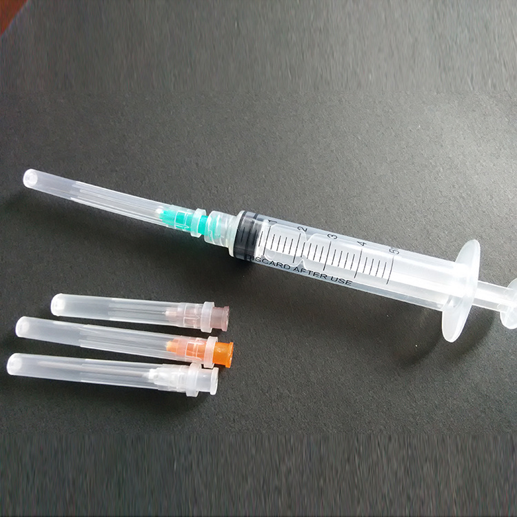 Medical Disposable Plastic Stainless Steel Syringe Needle