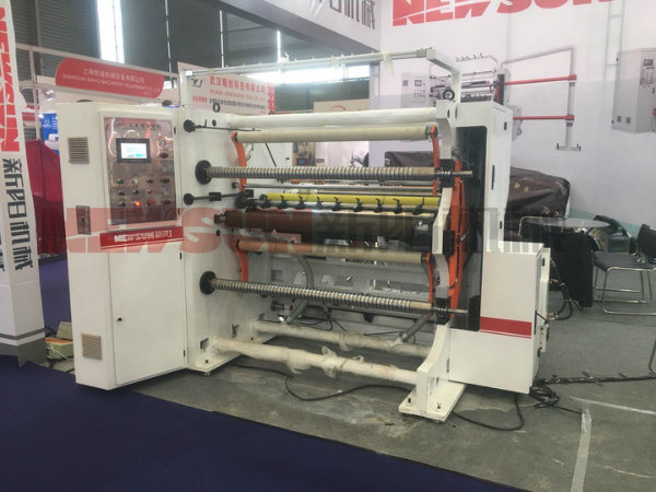 PLC Controlled Automatic Roll Material Slitting and Rewinding Machine (FHQJ SERIES)