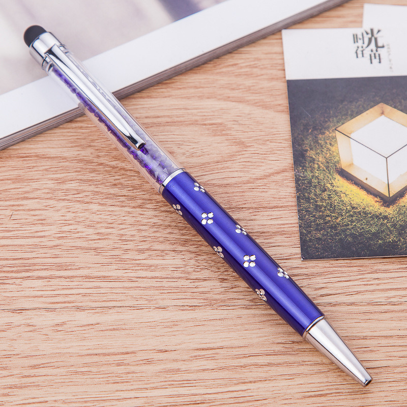 Wholesale Custom Promotional Engraved Rotating Diamond Ball Pen