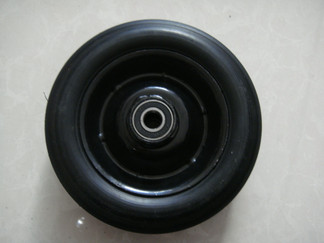 6X1.5 Rubber Wheel Semi Pneumatic Wholesale Rubber Wheel