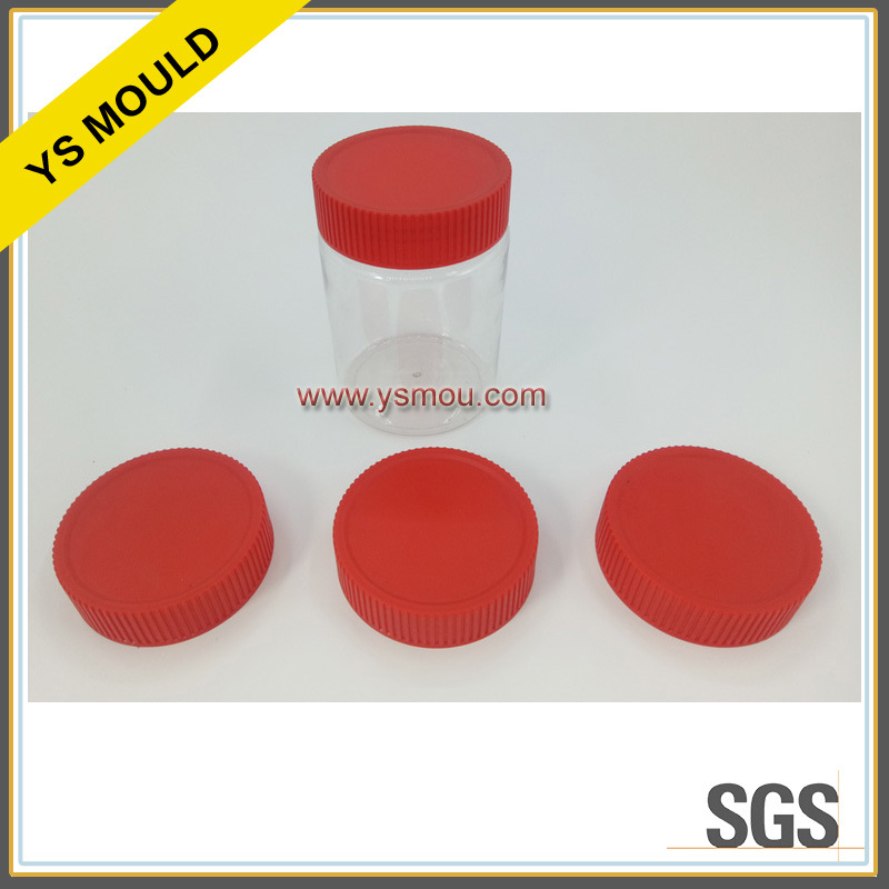 Plastic Food Packing Can with Lid Mold