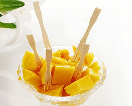 Disposable Bamboo Party Fruit Forks