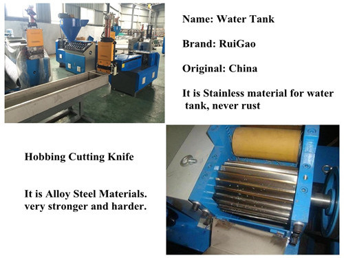 Double Stage Nylon Bag Recycling Extruder