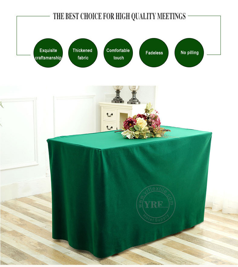 Yrf Hotel Apartment Yarn Dyed Table Skirt