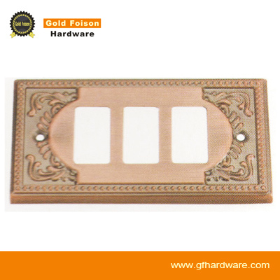 Modern Style Switch Power Cover for Furniture Hardware (163-3 GP/SN)