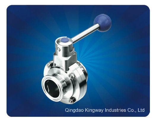 Sanitary Clamped Butterfly Ball Valve (ISO SMS 3A DIN)