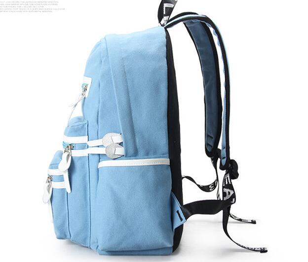 Boy Girl Fashion Double Shoulder Leisure Shopping Travel Backpack (CY3669)