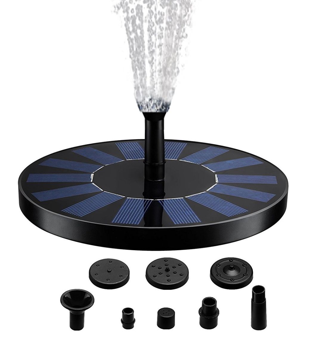 Decorative Water Mini Solar Panel Fountain Pump Solar Garden Pool Landscape Water Pump