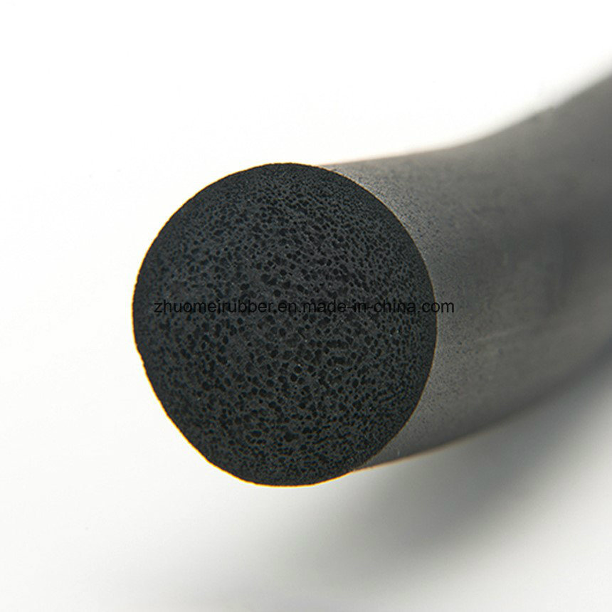 Elastic EPDM Round Sponge Rubber Cord 3mm, 4mm, 6mm, 8mm