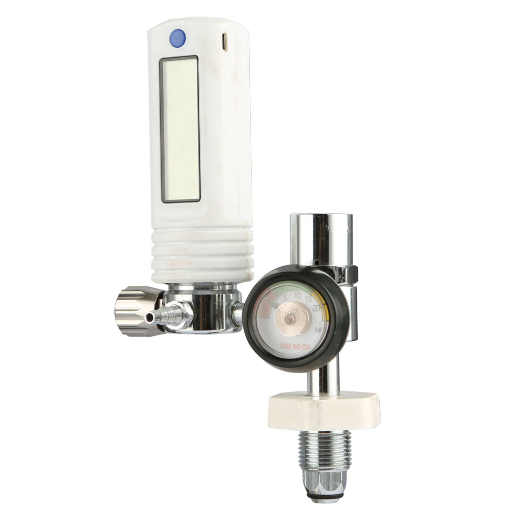 Hot Sales Digital Smart Medical Oxygen Flowmeter Regulator Hospital Equipment