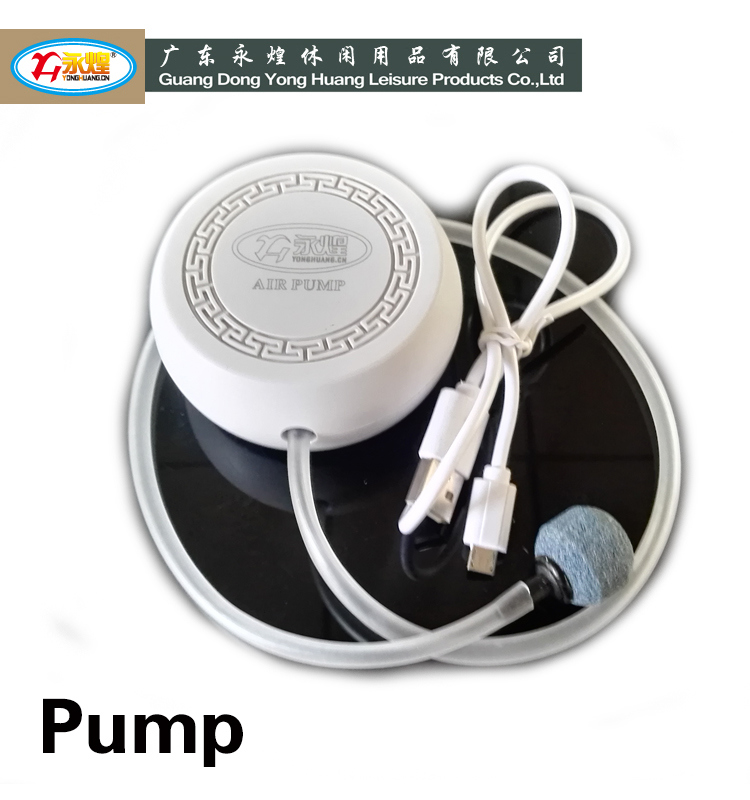 Mini Round Shaped Black /White Color Air Pump for Fishing