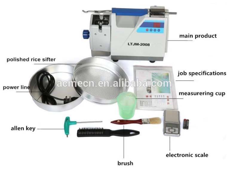 Laboratory Rice Whitener and Polisher Mini Rice Polisher