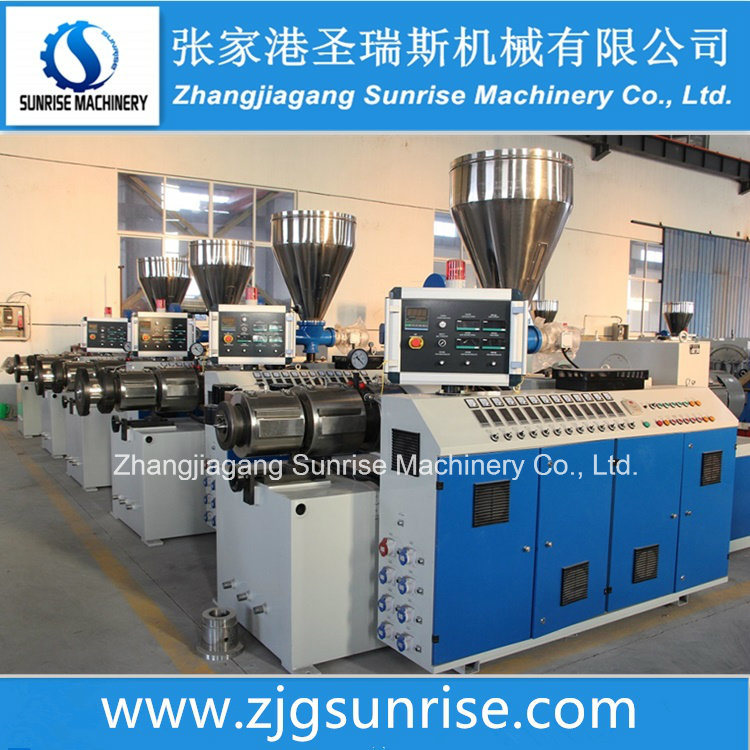 PVC Pipe Extrusion Line with Plastic PVC Pipe Planetary Cutter