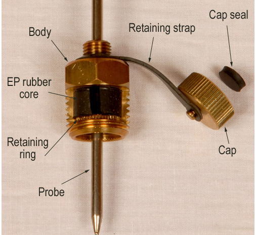 Brass Binder Test Plug