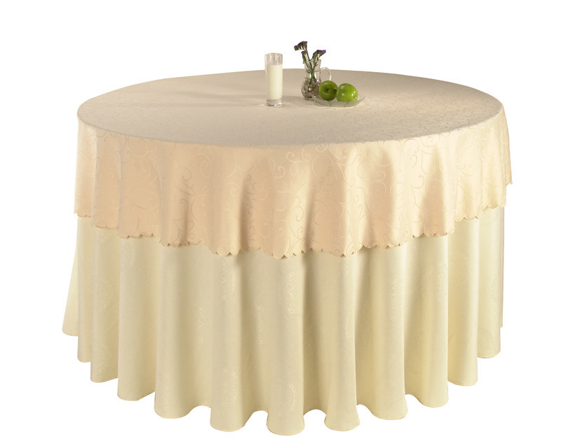 Hotel Restaurant Wedding Dining Jacquard Table Cloth