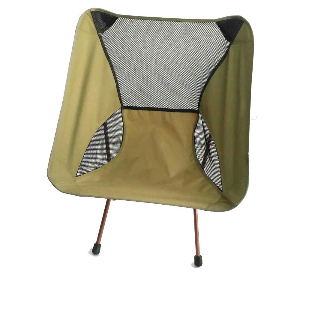 7075 Alu. Lightweight Camp Chair with Magazine Bag