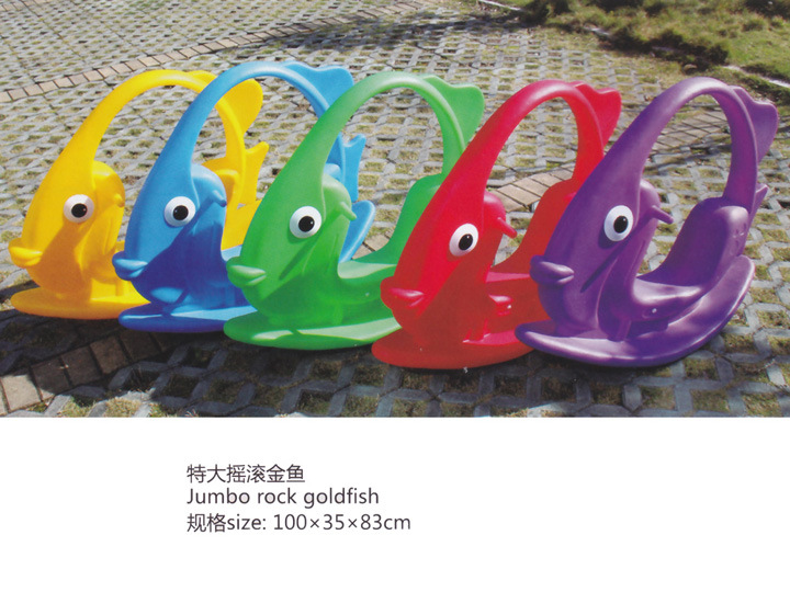 China Plastic Rocking Horse Goldfish for Kids