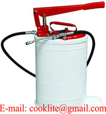 Hand Operated Bucket Lubrication Pump Manual Greaser - 5L