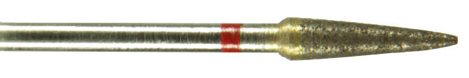 M031f HP Conical Pointed Sintered Diamond Bur Dental Metal Polishing Strip