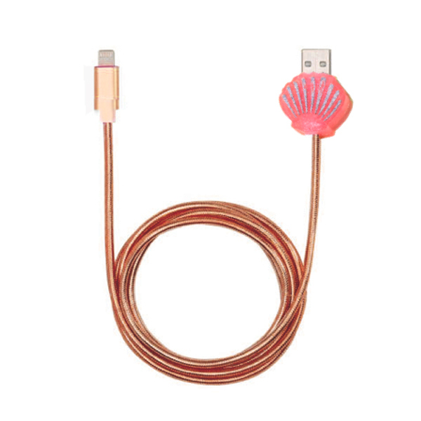 Wholesale Charger Sync Data Metal Aluminum Alloy Spring Hose Mobile Phone USB Cable