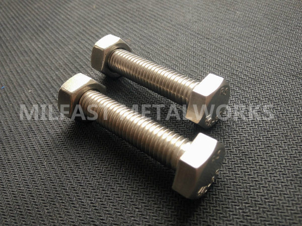 ASTM A193 B8m Stud Bolt with A194 2h Heavy Hexagonal Nut Stainless Steel