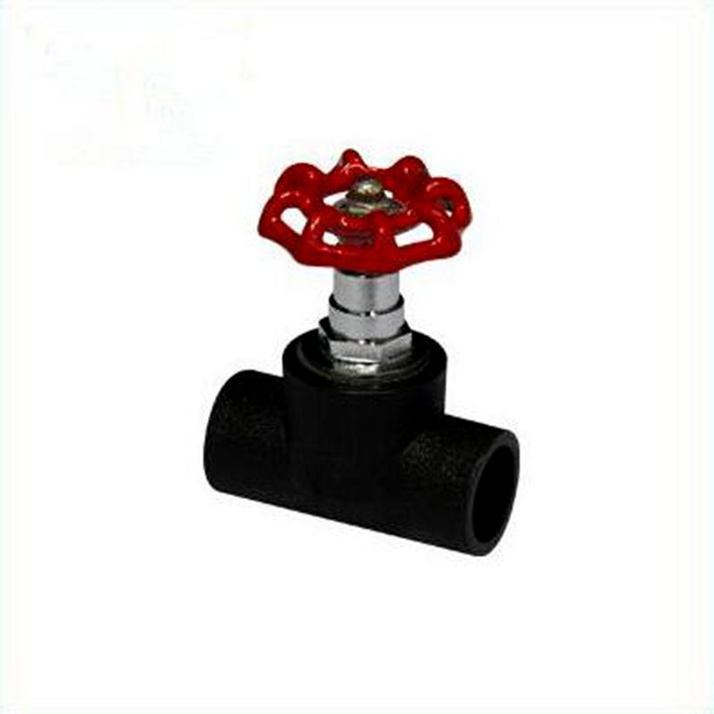 Jzf20-Jzf110 HDPE Water Pipe Fittings Hot Fusion Brass Stop Valve