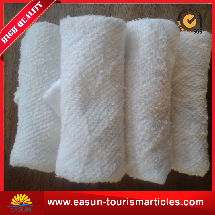 100% Cotton Disposable Hand Towel for Airline