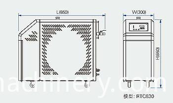 Oil Type Mold Temperature Controller with 200 Degree