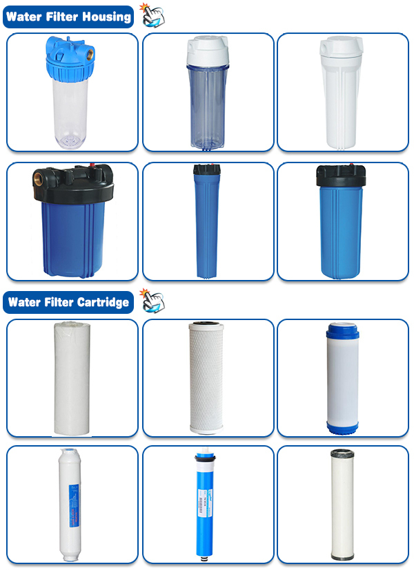 20 Inch Single Clear Prefiltration Water Filter Housing