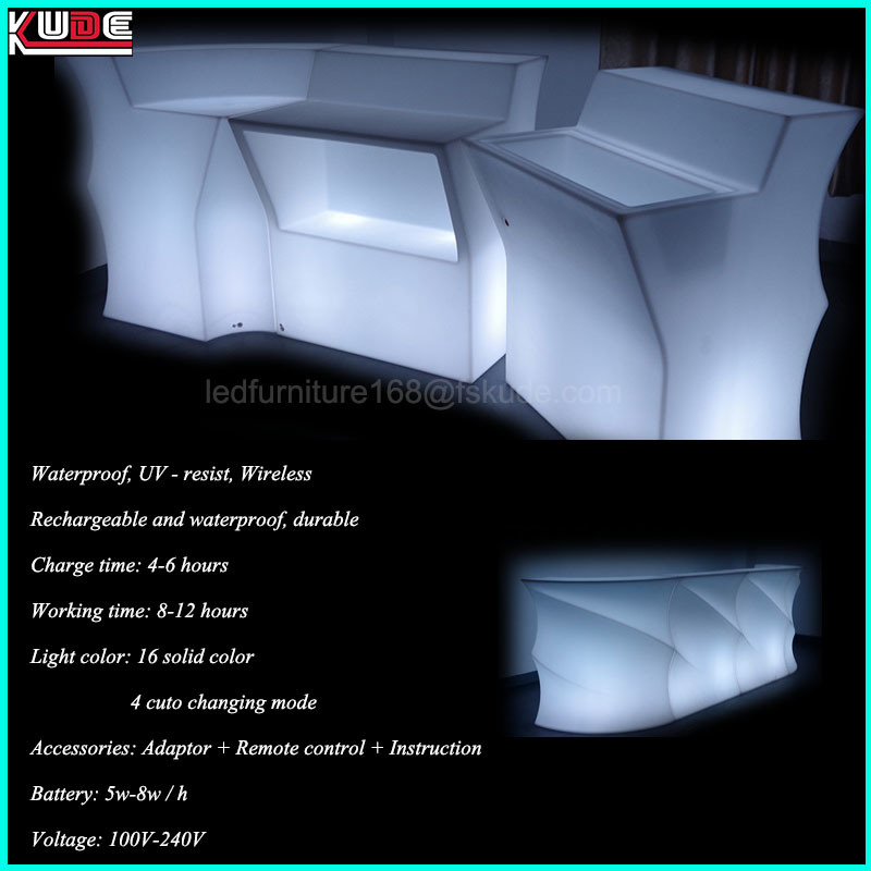 LED Furniture with LED Lamp