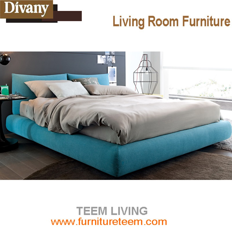 Modern Solid Wood King Size Bed