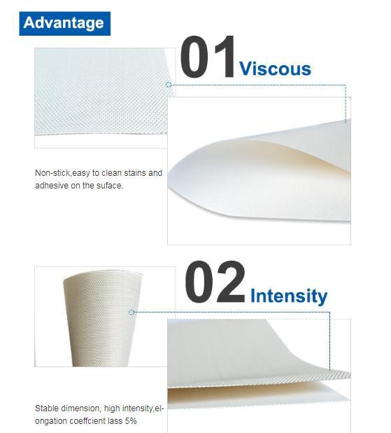 High Abrasion Resistant PTFE Coated Glass Fabric