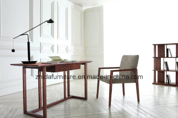 Solid Wood marble Top Dining Table with Modern Style