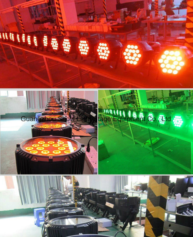 18*10W RGBW 4in1/5in1/6in1 High Power PAR Can LED PAR Light
