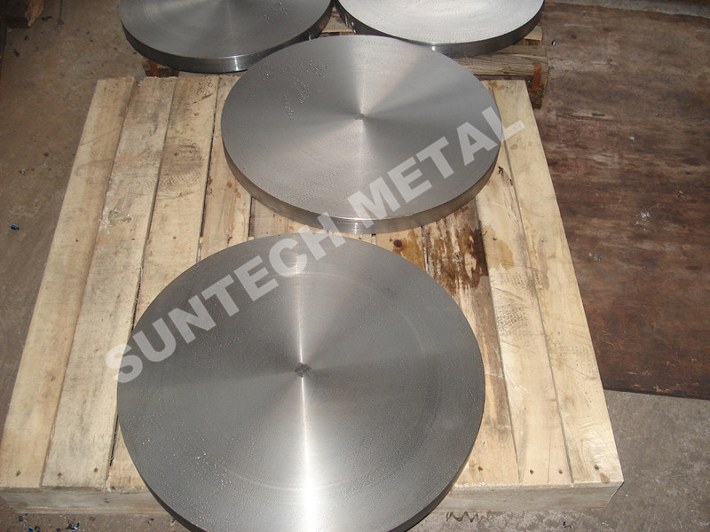 Heat Exchanger Equipment Bimetal Titanium Carbon Steel Clad Tube Sheet