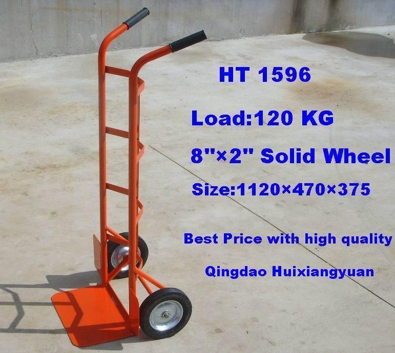 Hx-2101 Warehouse Hand Truck, Steel Hand Trolley