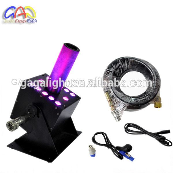 12 X 3W RGB 3in1 DMX Channels LED CO2 Jet Machine