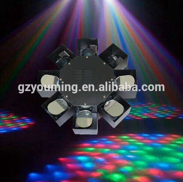 Disco DJ LED Gobo Effect 8eyes Narrow Beam LED Spot Lights Stage Light
