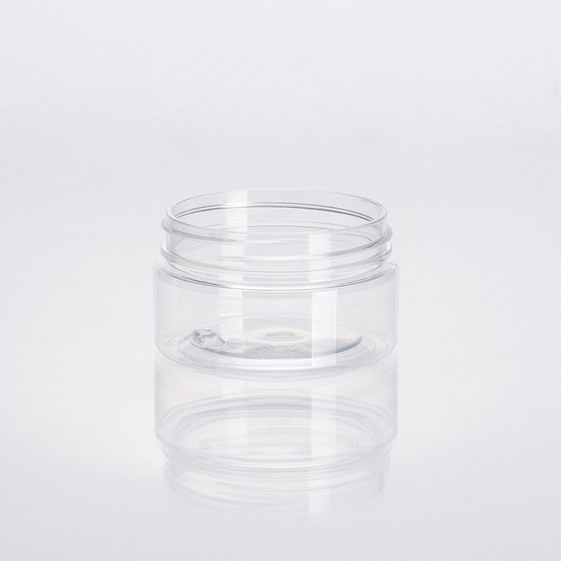 60ml Cylinder Plastic Cosmetic Cream Jars with Lids