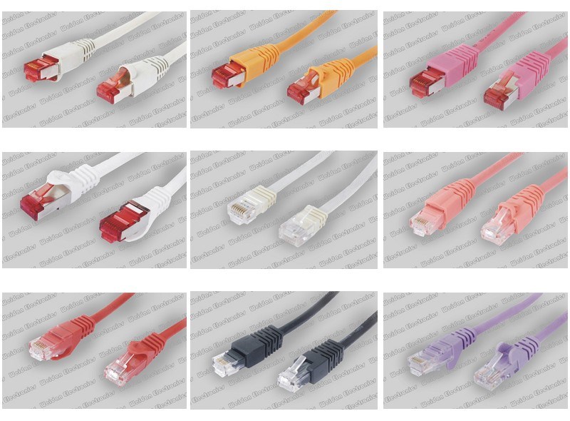 Duble Shielded CAT6 S/FTP Network Patch Cord