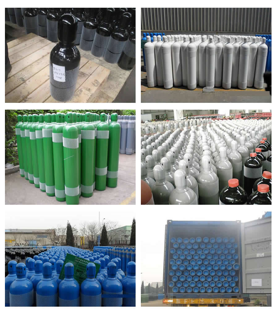 DOT Standard Seamless Steel Gas Cylinder